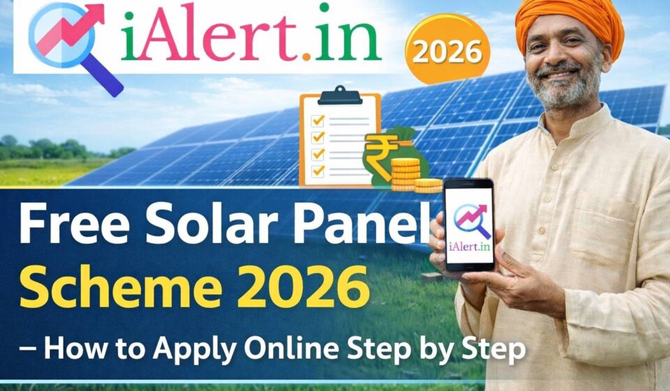 Free Solar Panel Scheme 2026 – How to Apply Online Step by Step