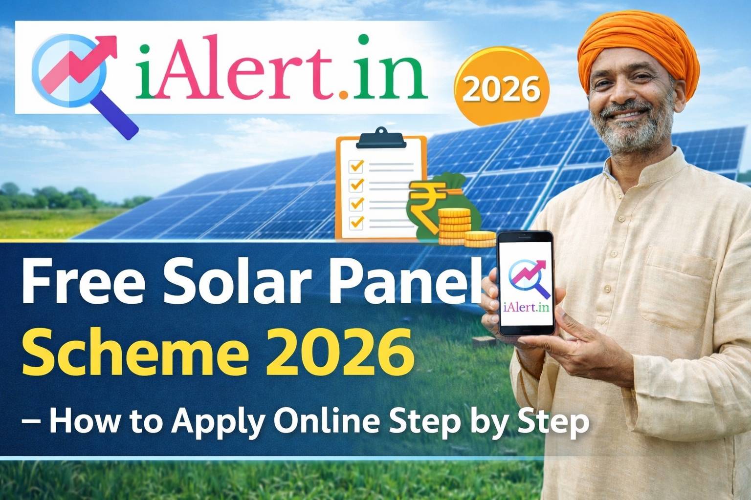 Free Solar Panel Scheme 2026 – How to Apply Online Step by Step