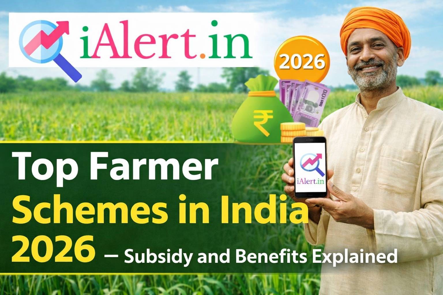 Top Farmer Schemes in India 2026 – Subsidy and Benefits Explained